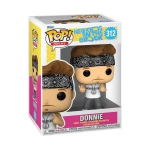 Funko Pop Donnie New Kids on the Block Chile número 312 figura coleccionable oficial