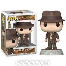 Funko POP Indiana Jones jacket Chile modelo 1355 figura coleccionable
