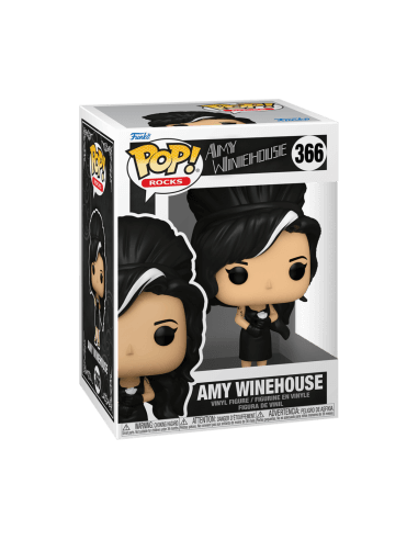 Funko POP Rocks Amy Winehouse Chile número 366 Back to Black figura coleccionable original