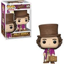 Funko Pop Wonka Willy With Briefcase Chile #1476 figura coleccionable original