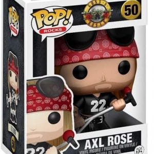 Funko Pop Axl Rose Chile Guns N' Roses figura coleccionable original