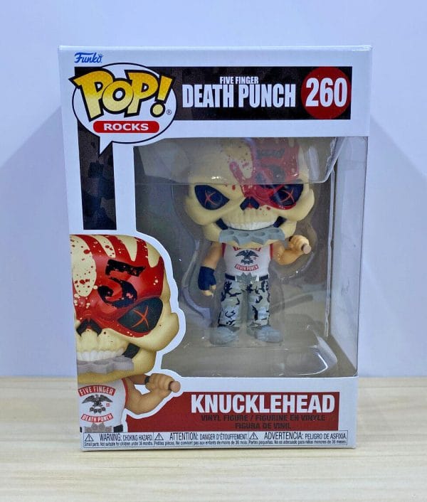 Figura Knucklehead Five Finger Death Punch Chile POP ROCKS 260 coleccionable