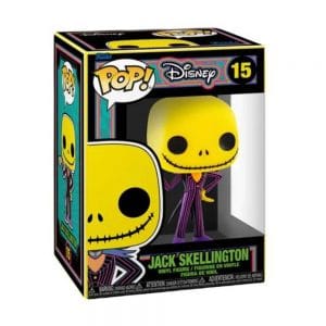 Funko Pop Jack Skellington Blacklight Chile edición 15 original Disney