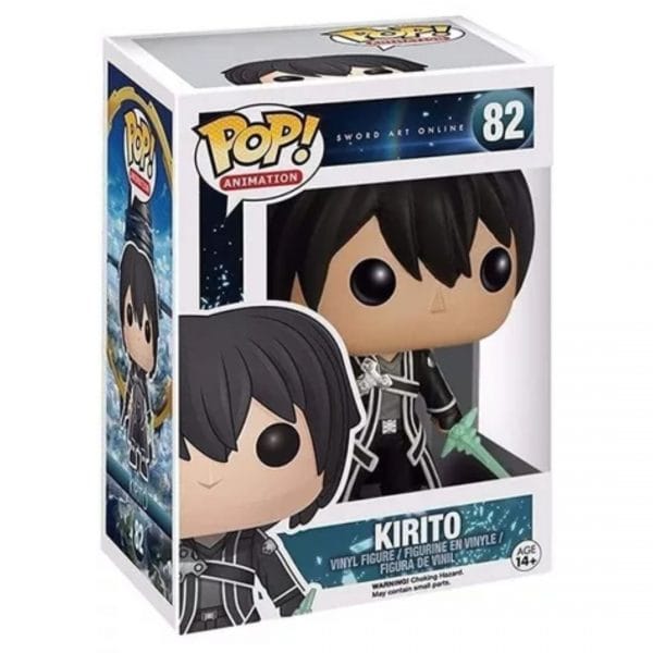 Funko Pop Kirito SAO Chile número 82 figura coleccionable original