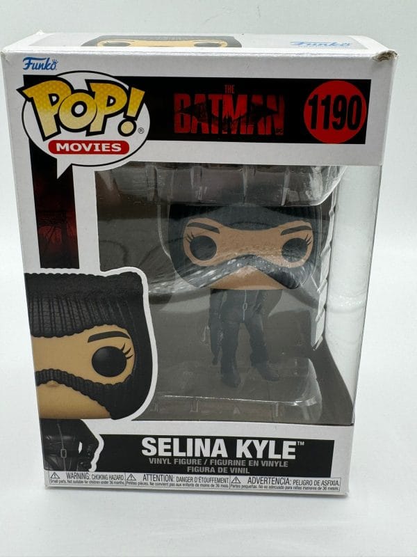 Funko Pop Catwoman Chile Selina Kyle The Batman 2022 número 1190