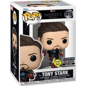 Funko Pop Infinity Saga Iron Man 3 Tony Stark Suit-Up Glow-in-the-Dark - Entertainment Earth Exclusive