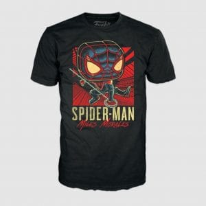 Polera Funko Miles Morales Miles Spider suit Talla M