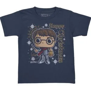 Polera Funko Harry Potter Harry Holiday Talla niño L