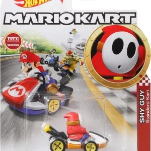 Autos Hot Wheels - Nintendo Mario Kart - Shy Guy Rojo