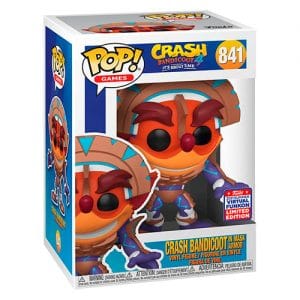 Preventa 55923 POP GAMES: CRASH BANDICOOT - CRASH IN MASK ARMOR (MT) Convencion