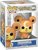 Funko Pop Teddiursa Chile número 985 figura coleccionable Pokémon Johto