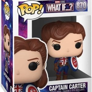 Funko Pop Marvel Studios What If - Capitana Carter 870