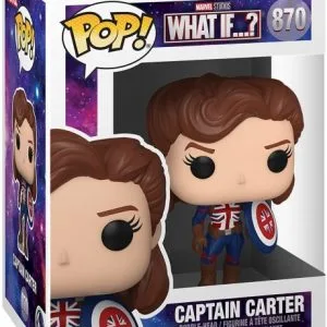Funko Pop Marvel Studios What If - Capitana Carter 870 Cyber Week