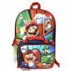 Super Mario Bross Mochila + Lonchera Modelo C Exclusiva