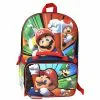 Super Mario Bross Mochila + Lonchera Modelo C Exclusiva