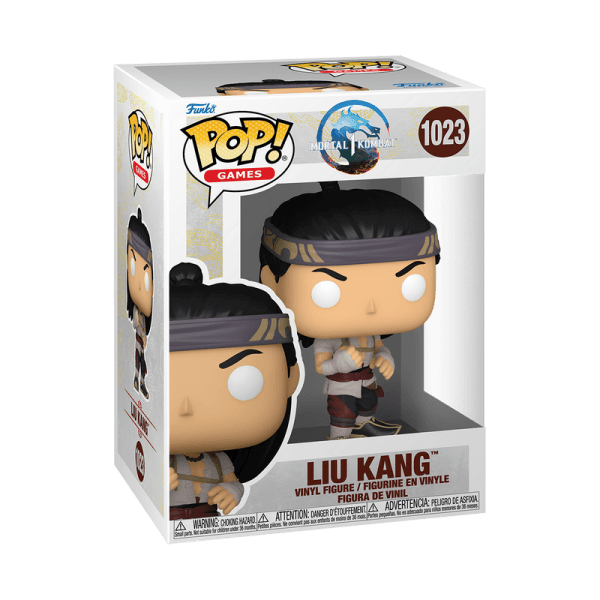 Funko Pop Liu Kang Mortal Kombat Chile número 1023 figura coleccionable original