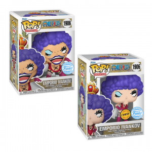 Funko Pop! Anime: One Piece - Emporio Ivankov #1906 [Special Edition] Bundle 1+1