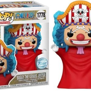 Funko POP Animation: One Piece - Buggy The Genius Jester Special Edition