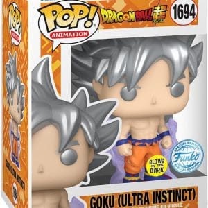 Funko Pop Dragonball Super  Goku (Ultra Instinto) Glow in the dark Special Edition