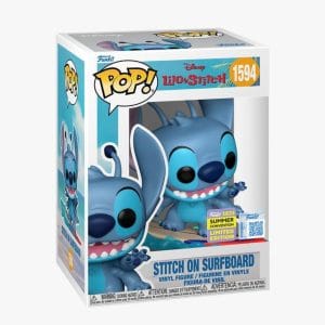 Funko Pop Disney Lilo & Stitch  Stitch on Surfboard SDCC 2025