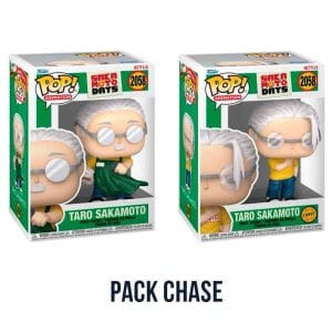 Funko Pop!  Animation Sakamoto Days Taro Sakamoto (01 Regular + 01 Chase) Bundle Pack