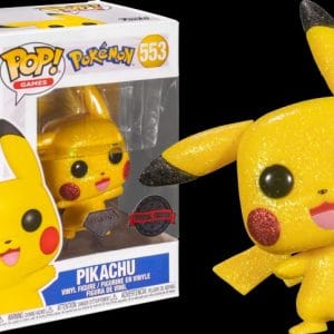 Funko Pop Anime – Pokemon Pikachu Waving Diamond Glitter #553 #553