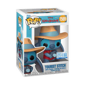 Funko POP Disney: Lilo & Stitch – Tourist Stitch  Exclusive