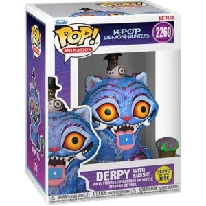 Funko Pop! KPop Demon Hunters Tiger with Bird Glow in Dark