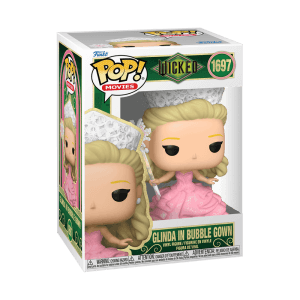 Funko Pop Glinda Wicked Chile vestido de burbuja rosado figura coleccionable