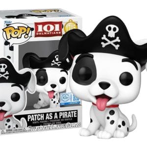 Funko Pop Disney – Disney 101 Dalmatas Patch como Pirata Exclusive