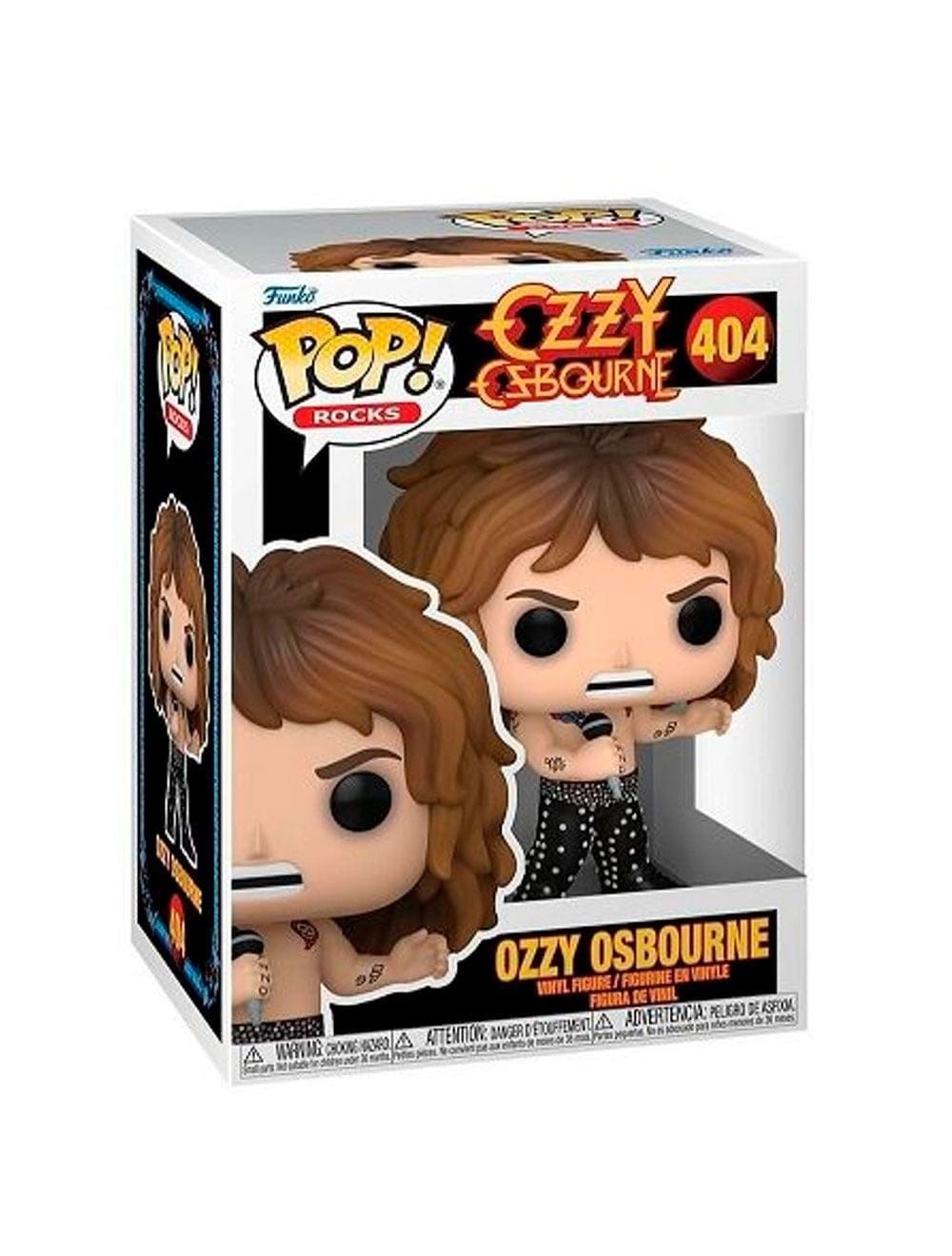Funko Pop Ozzy Osbourne Chile 1989 figura coleccionable original