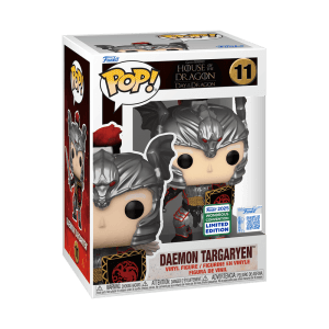 Funko Pop!  House Of The Dragon Daemon Targaryen (Targaryen Armor) Convention