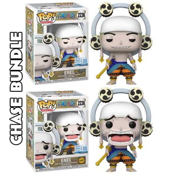 Funko Pop Enel One Piece Chile Special Edition Bundle coleccionable