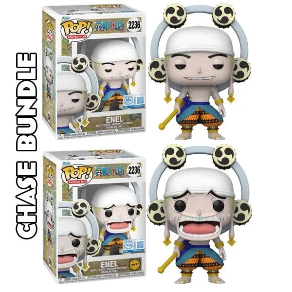 Funko Pop Enel One Piece Chile Special Edition Bundle coleccionable