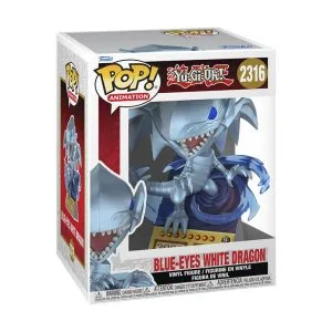 Funko POP Premium: Yu Gi Oh! - Dragón blanco de ojos azules premium