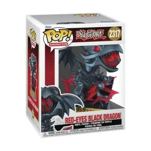 Funko POP Premium: Yu Gi Oh! - Dragón negro de ojos rojos premium