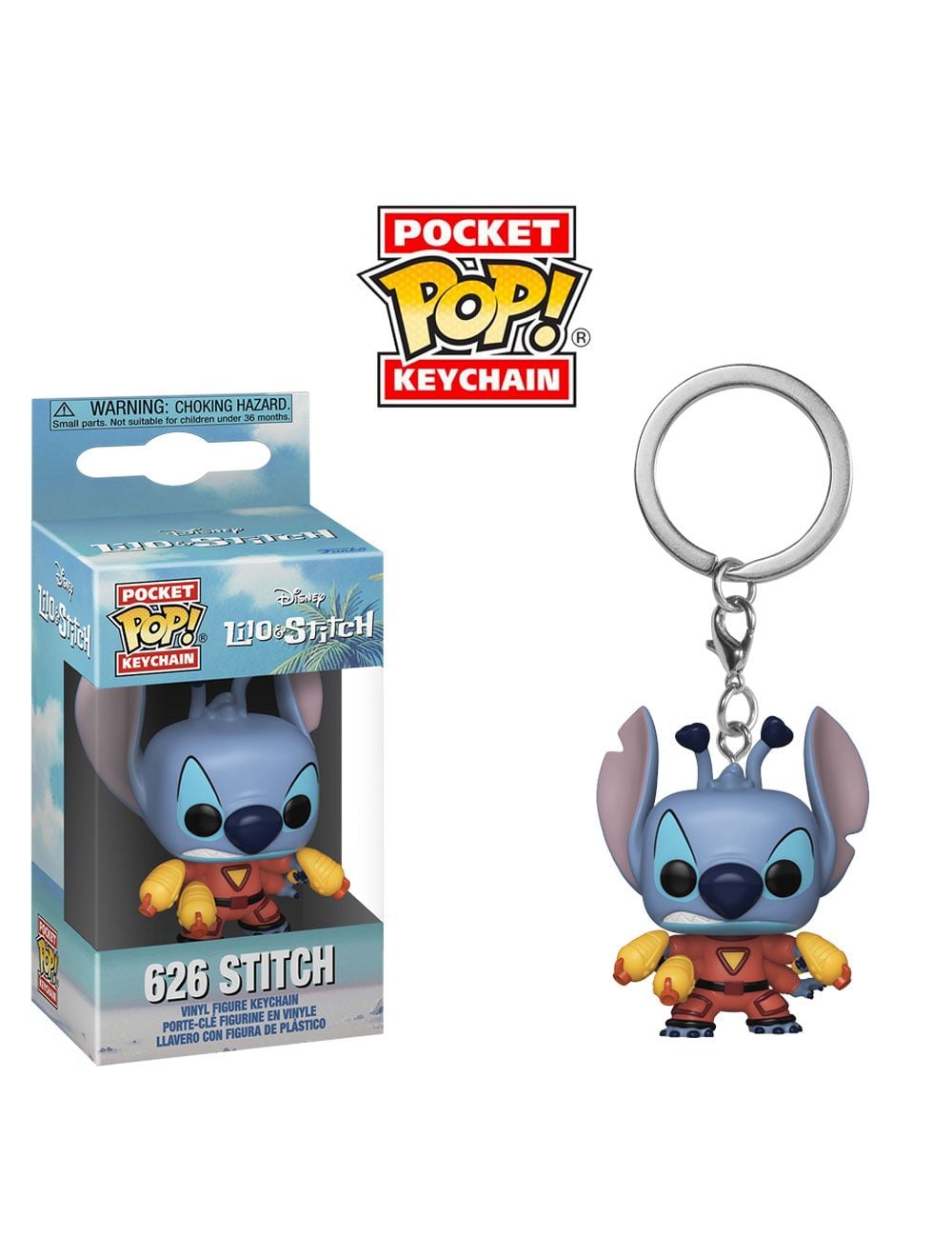 Funko POP Keychain (llavero) : Stitch- 626 Stitch