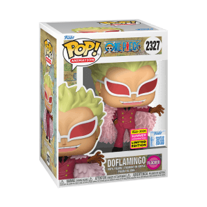 Funko POP! One Piece DoFlamingo San Diego Comic Con 2026 (Flocked)
