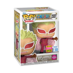 Funko POP! One Piece DoFlamingo San Diego Comic Con 2026 (Flocked)