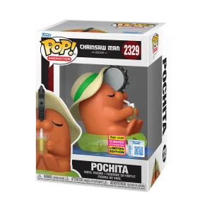 Funko POP! Chainsaw Man Pochita with Sunhat San Diego Comic Con 2026