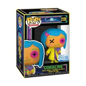 Preventa Funko POP! Coraline Patchwork Blacklight  #2120 - Entertainment Earth Exclusive