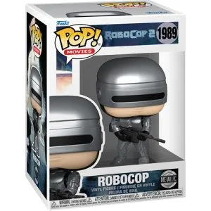 Funko Pop Movie Rococop Metalizado