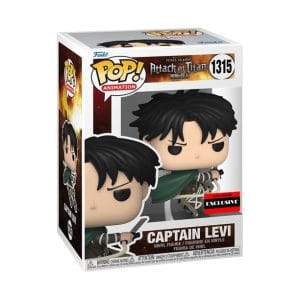 Funko Pop Attack On Titan Captain Levi Ackerman Special Edition
