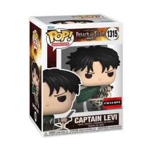 Funko Pop Attack On Titan Captain Levi Ackerman Special Edition