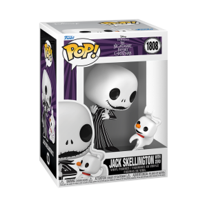 Funko POP! Disney Tim Burton's The Nightmare Before Christmas - Jack Skellington with Zero
