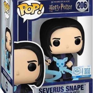 Funko POP!  Movies: Harry Potter Magic- Severus Snape  Action Patronus Exclusivo